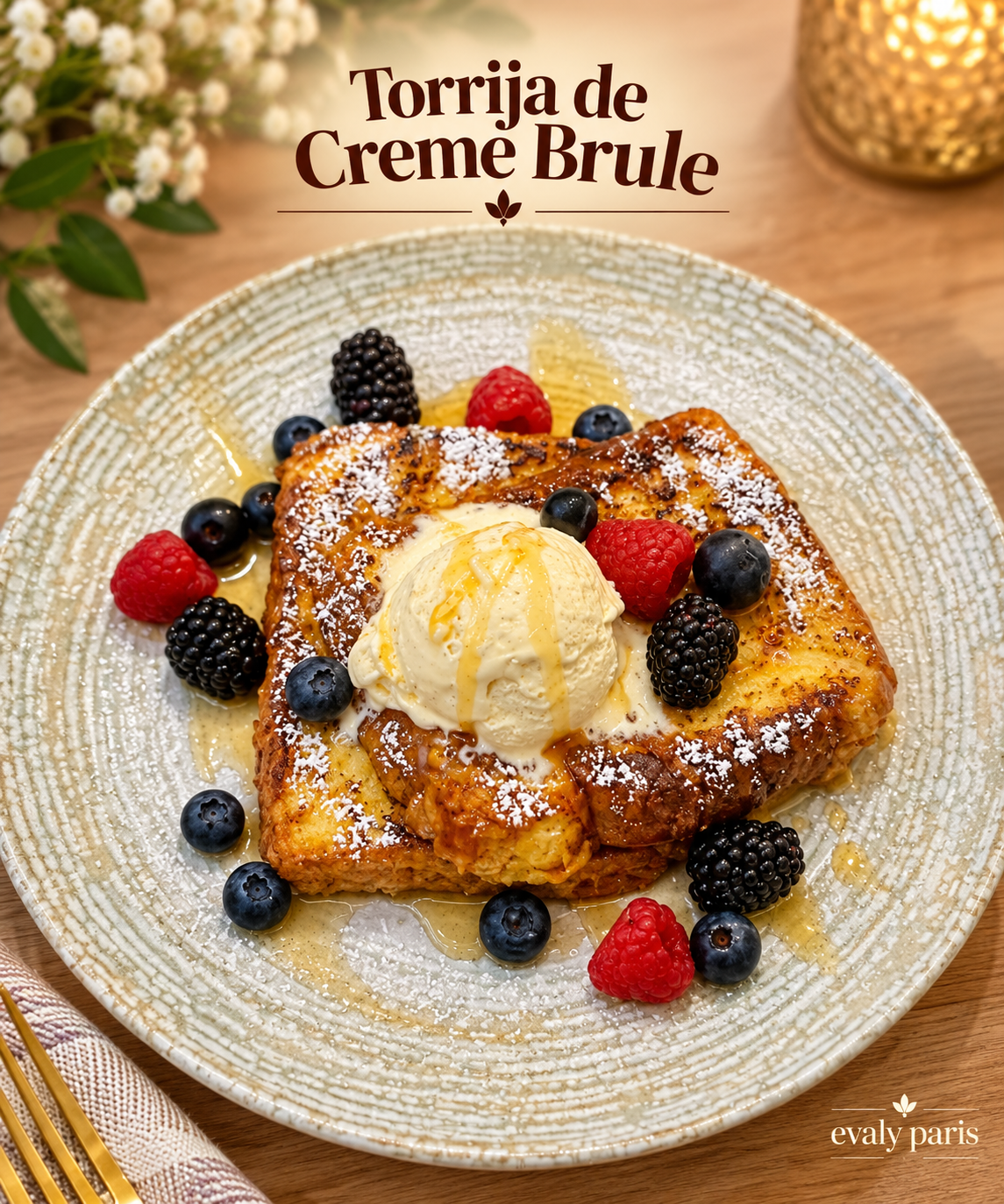 Torrija Creme Brûlée