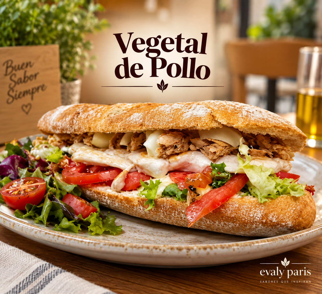 Vegetal de pollo