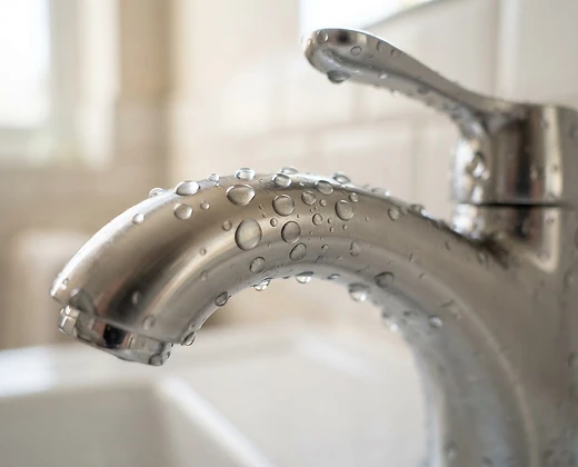 Polished Chrome · Faucet Detail