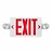 LED Exit Sign – Dual Face Lamp Heads