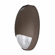 Mini Wall Pack With Emergency Battery Backup – Dark Bronze