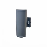 Architectural LED Cylinder – 12/16/20W Power Selectable Wall Sconce, 3-Way Directional Lighting (Up/Down/Full), Emergency Battery Backup