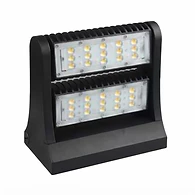 E2-WPR Series 80W Rotatable Wall Pack 2 Panels