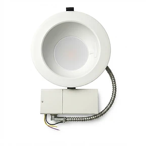 6″ Commercial Downlights with Emergency Battery 100-347V