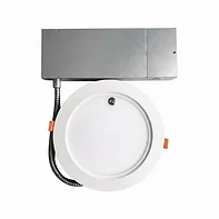 6″ Emergency LED Slim Panel SLIM-6Inch-16W – Up to 1250 Lumens – 5 CCT Selectable (2700K-5000K) – AC 100-277V – 10W EBBU for 90 Mins – 100W Equal