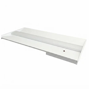 5850 Lumen Max – 45 Watt Max – 2 x 4 LED Troffer Fixture with Emergency Backup – Wattage and Color Selectable