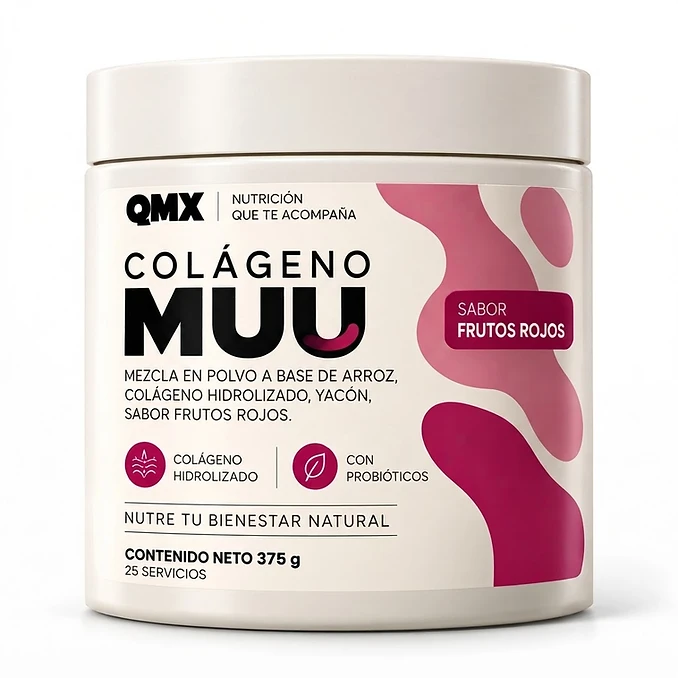 Colágeno MUU — Sabor Frutos Rojos