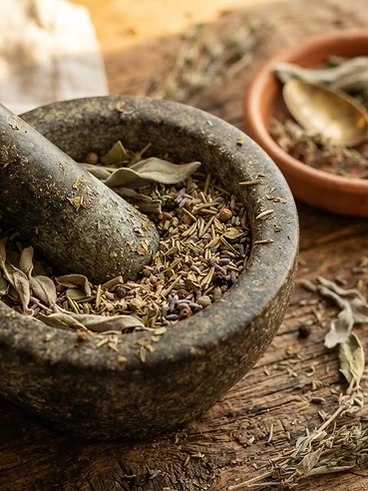 Dried herbs
