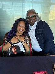 Kim Coles with Lynn Morton