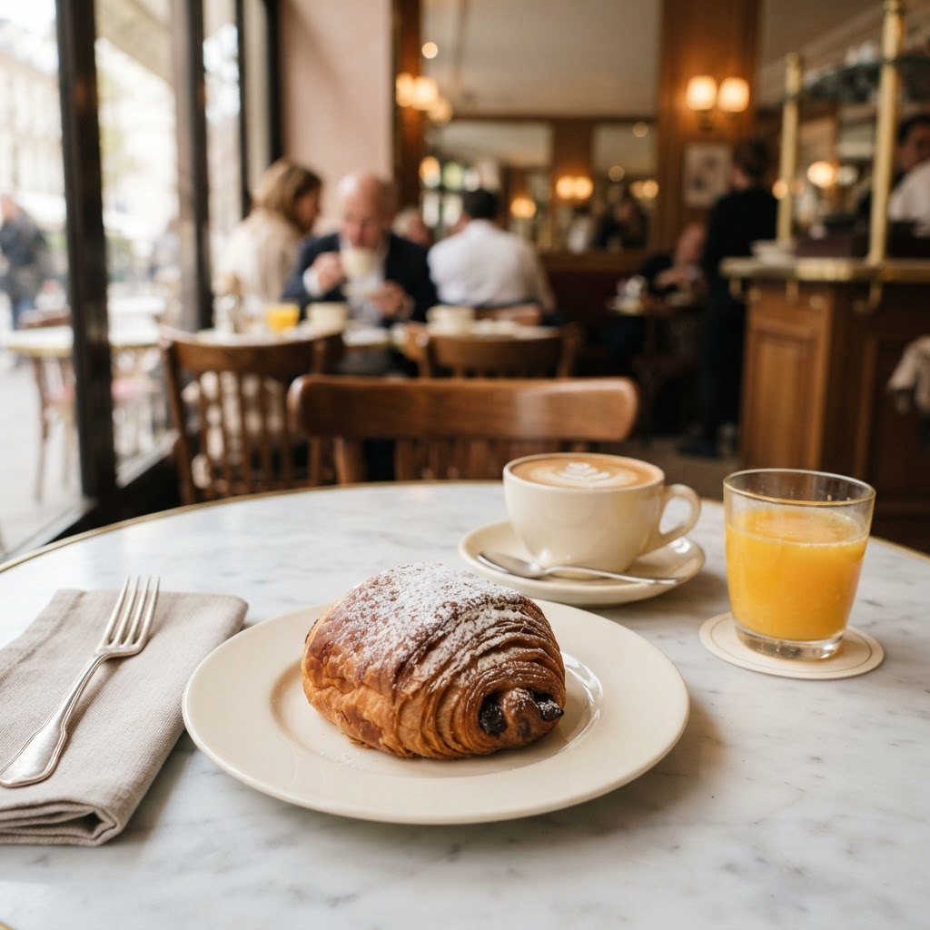 Combo Dulce en La Croissantería París Valencia
