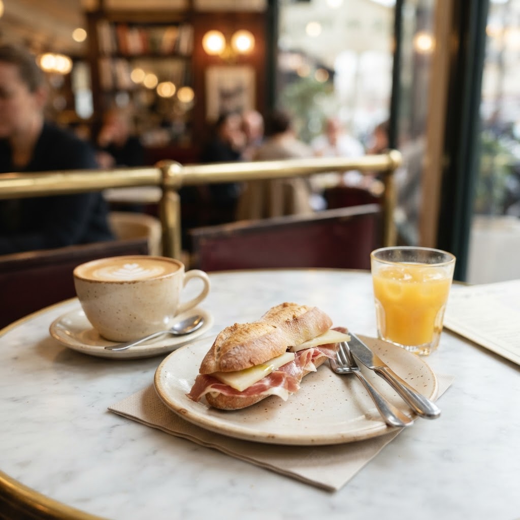 Oferta Pulga en La Croissantería París Valencia