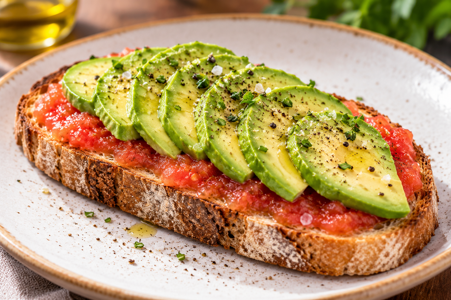 Le Marais · vegan option at La Croissantería París Valencia