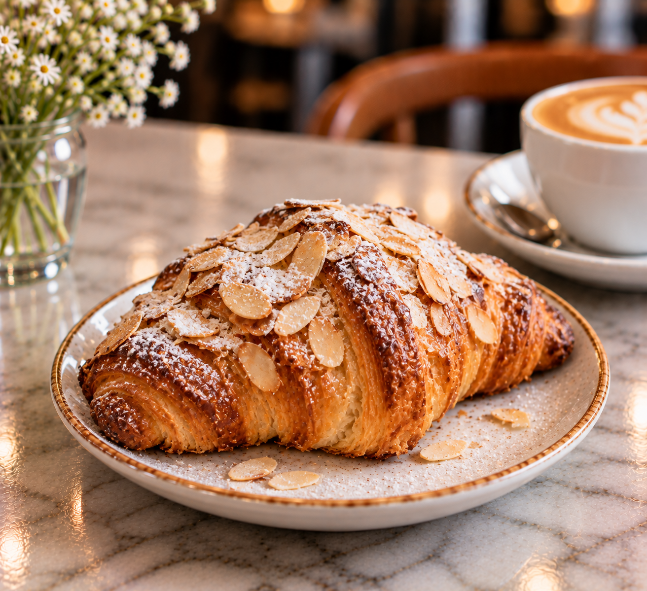 Croissant de almendra
