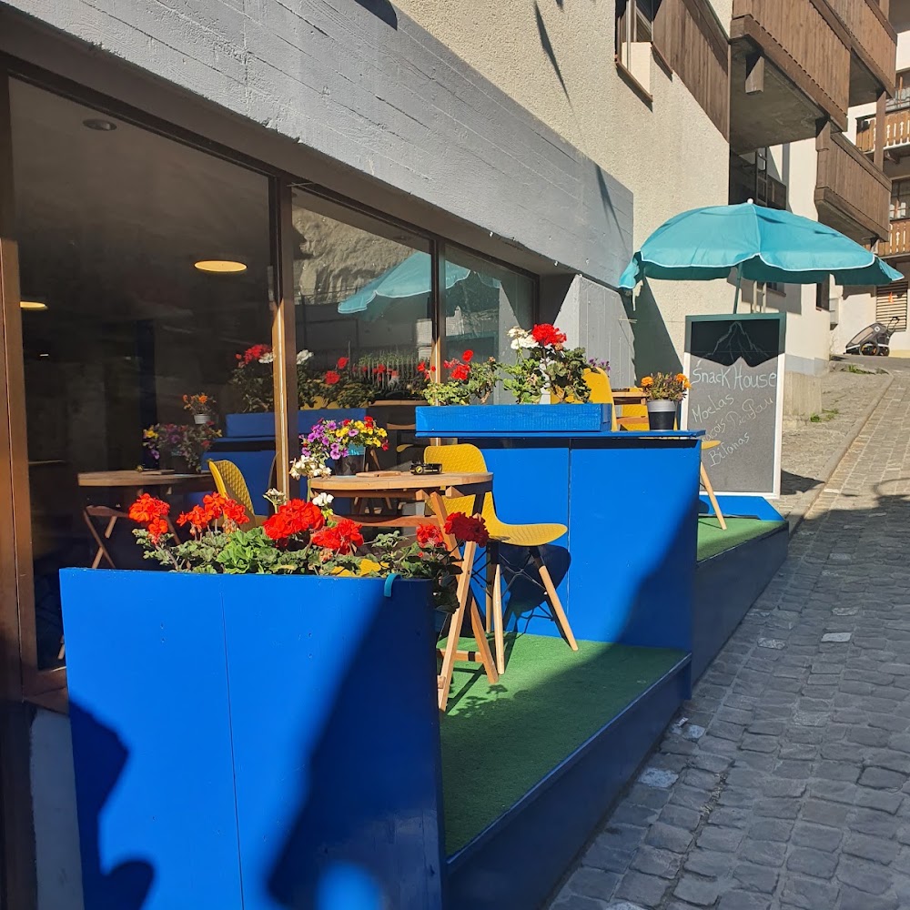Fachada do Snackhouse 2020 em Zermatt