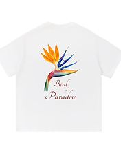 THE BIRD OF PARADISE TEE - WHITE