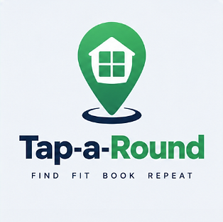 Tap-a-Round — Find. Fit. Book. Repeat.