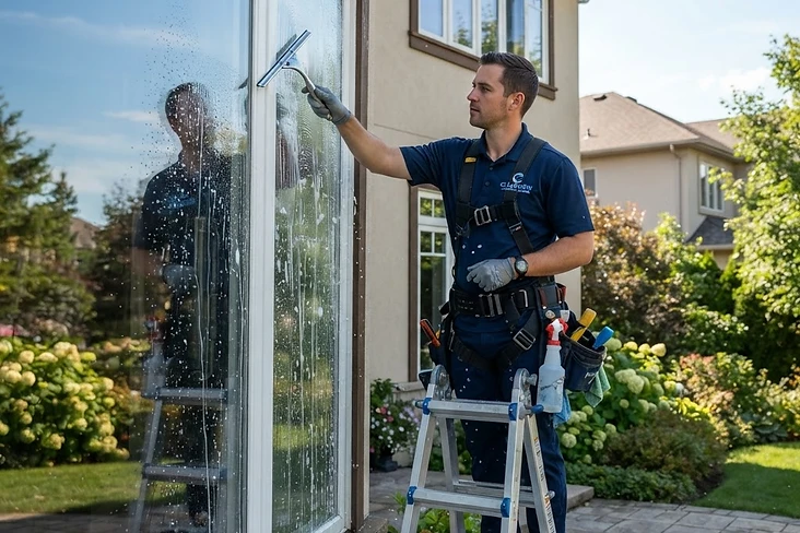 Window Cleaning performed by Ridgeline Pressure Washing