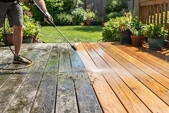 Seasonal Deck Washing & Maintenance Log for Indiana Homes