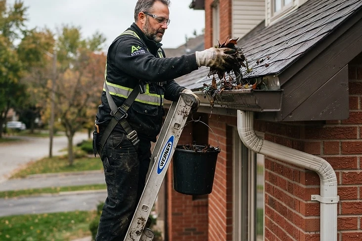 Gutter Cleaning performed by Ridgeline Pressure Washing
