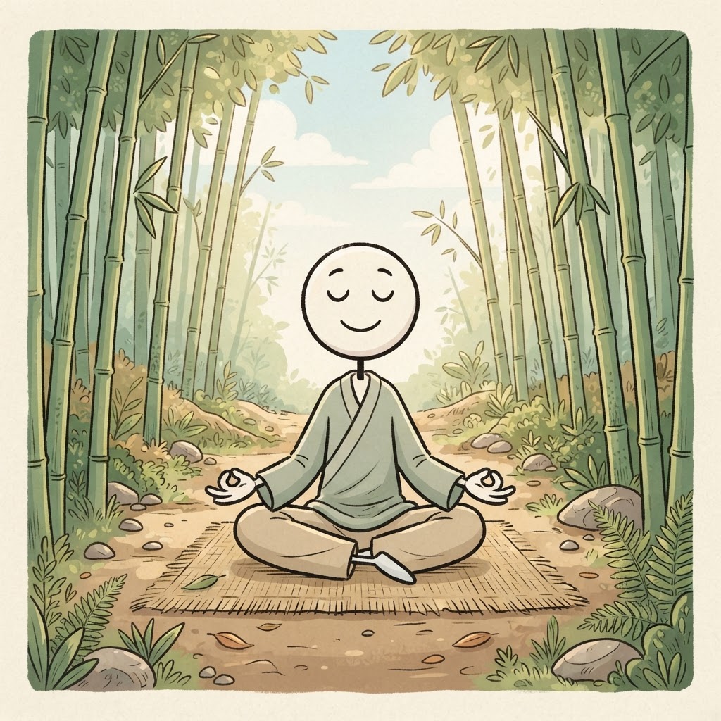 Meditación al aire libre 14