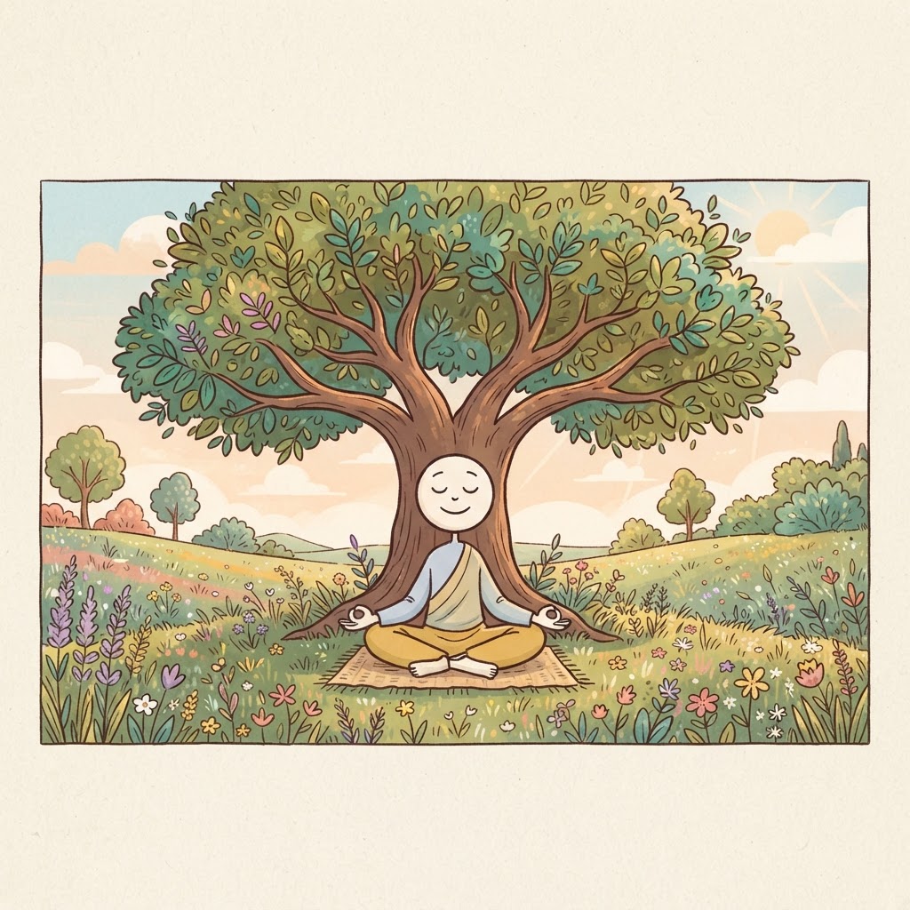 Meditación al aire libre 2
