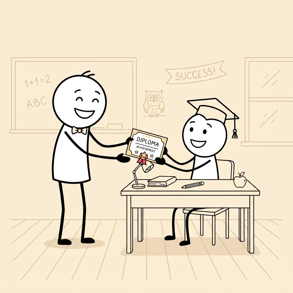 Certificado para el estudiante