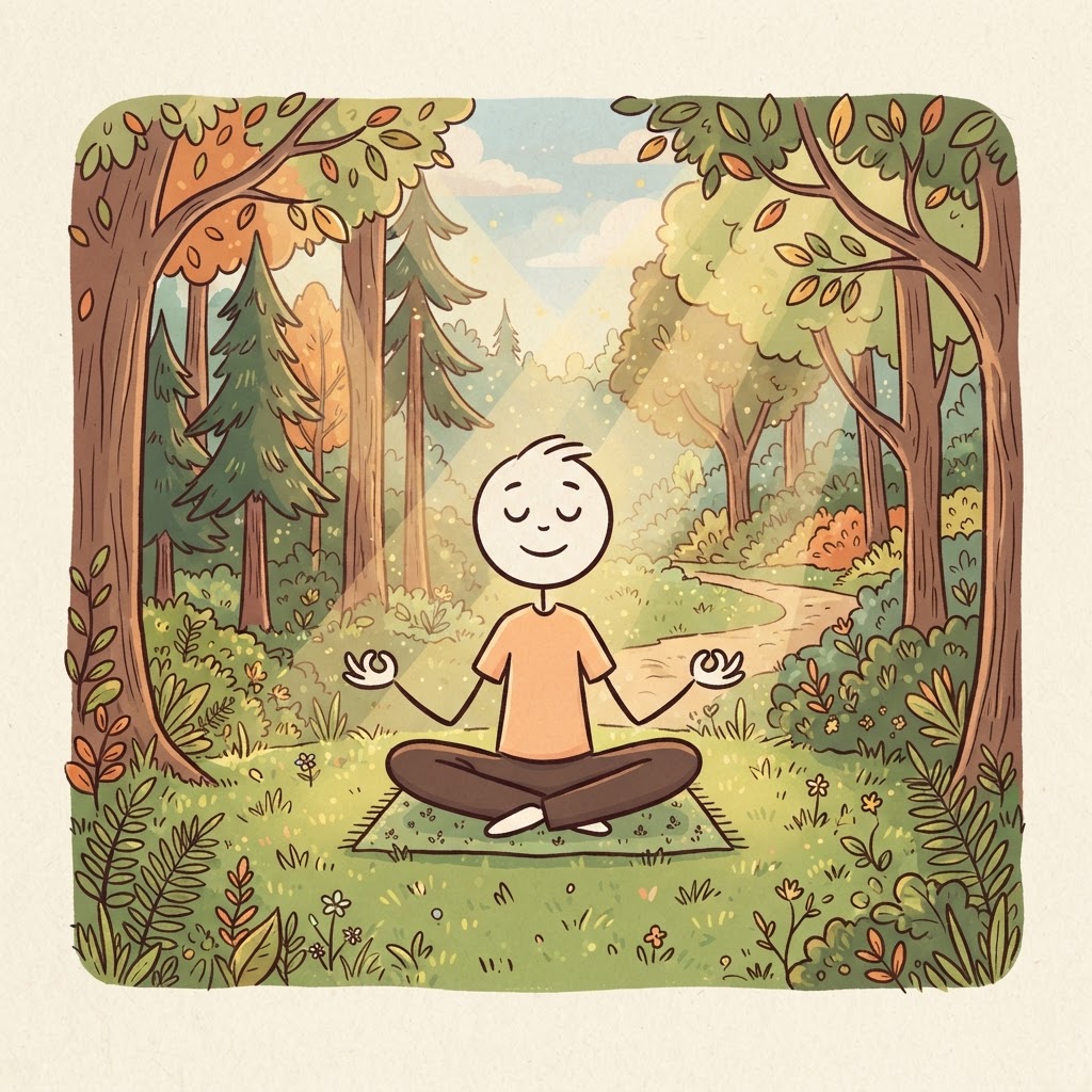 Meditación al aire libre 6