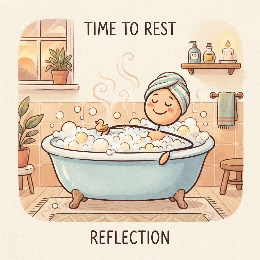 Reflexión y descanso 9
