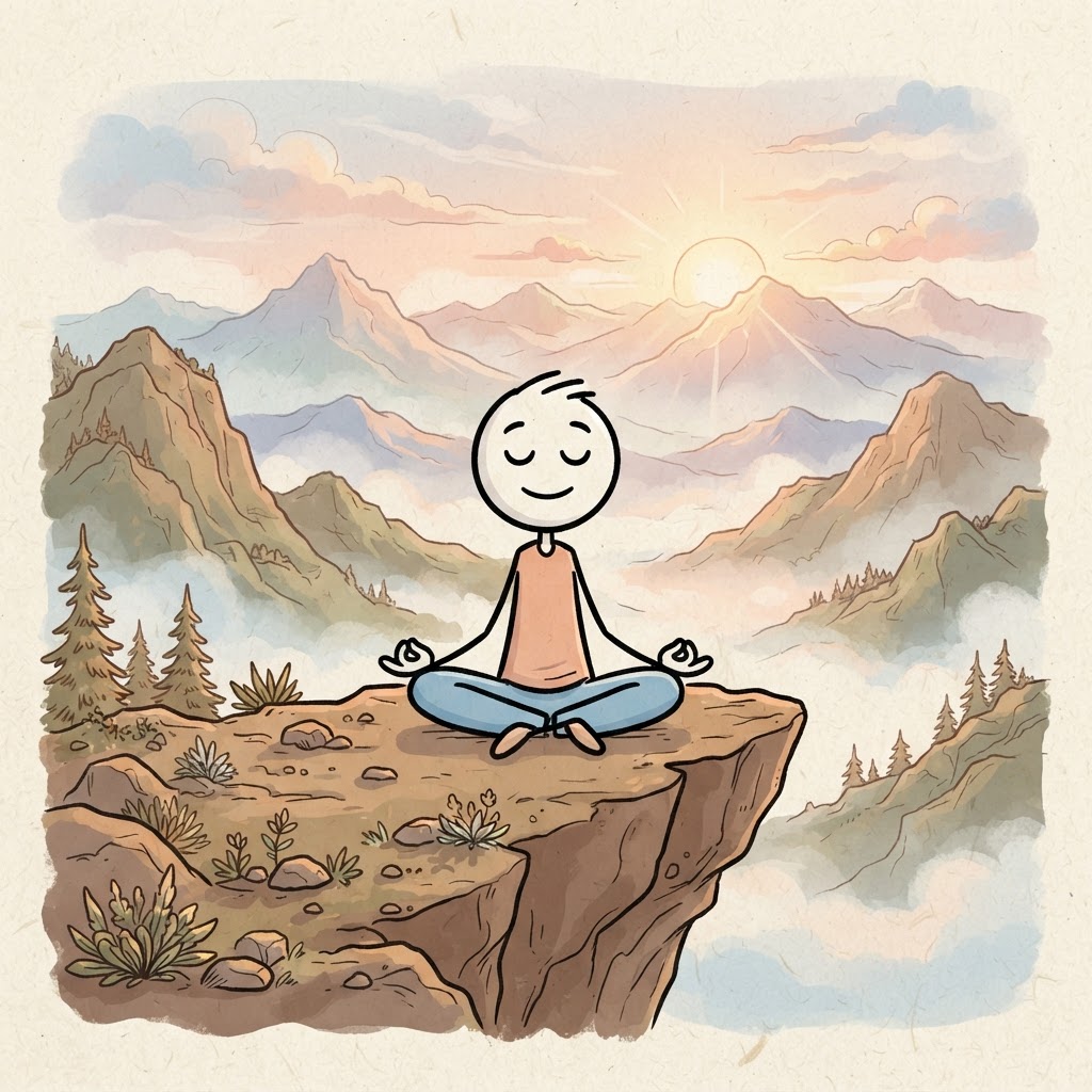 Meditación al aire libre 4