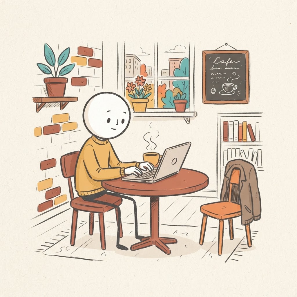 Café y enfoque