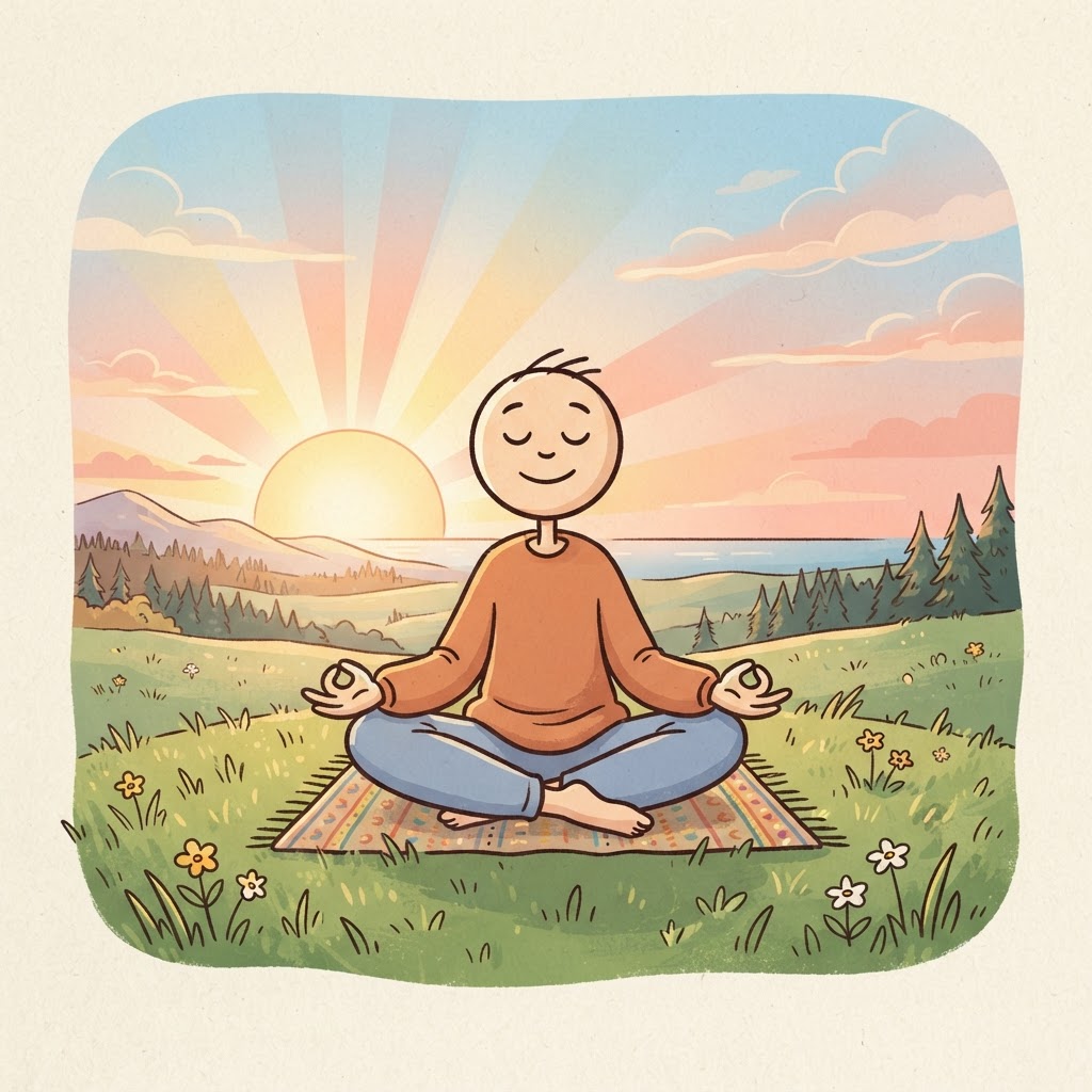 Meditación al aire libre 1