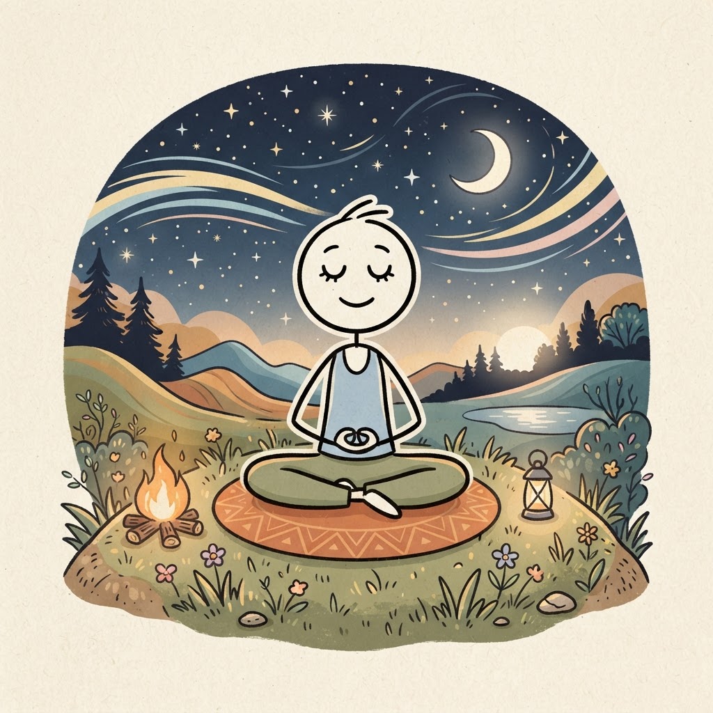 Meditación al aire libre 9