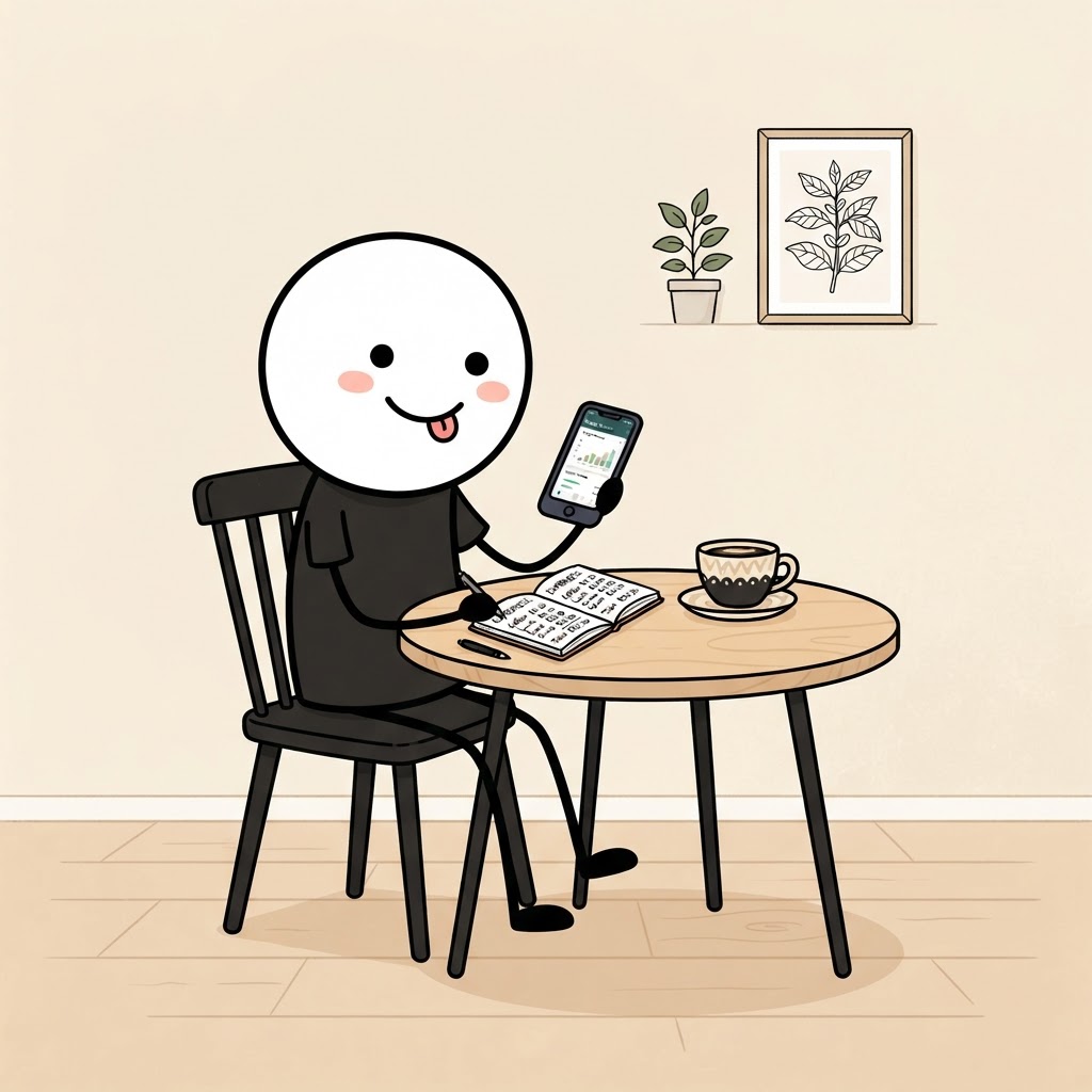 Café y cuentas