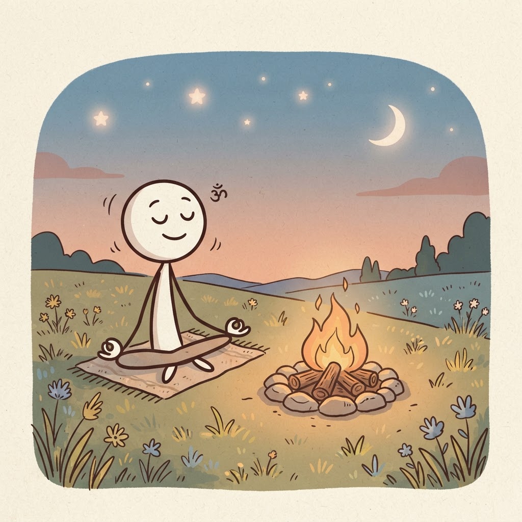 Meditación al aire libre 15
