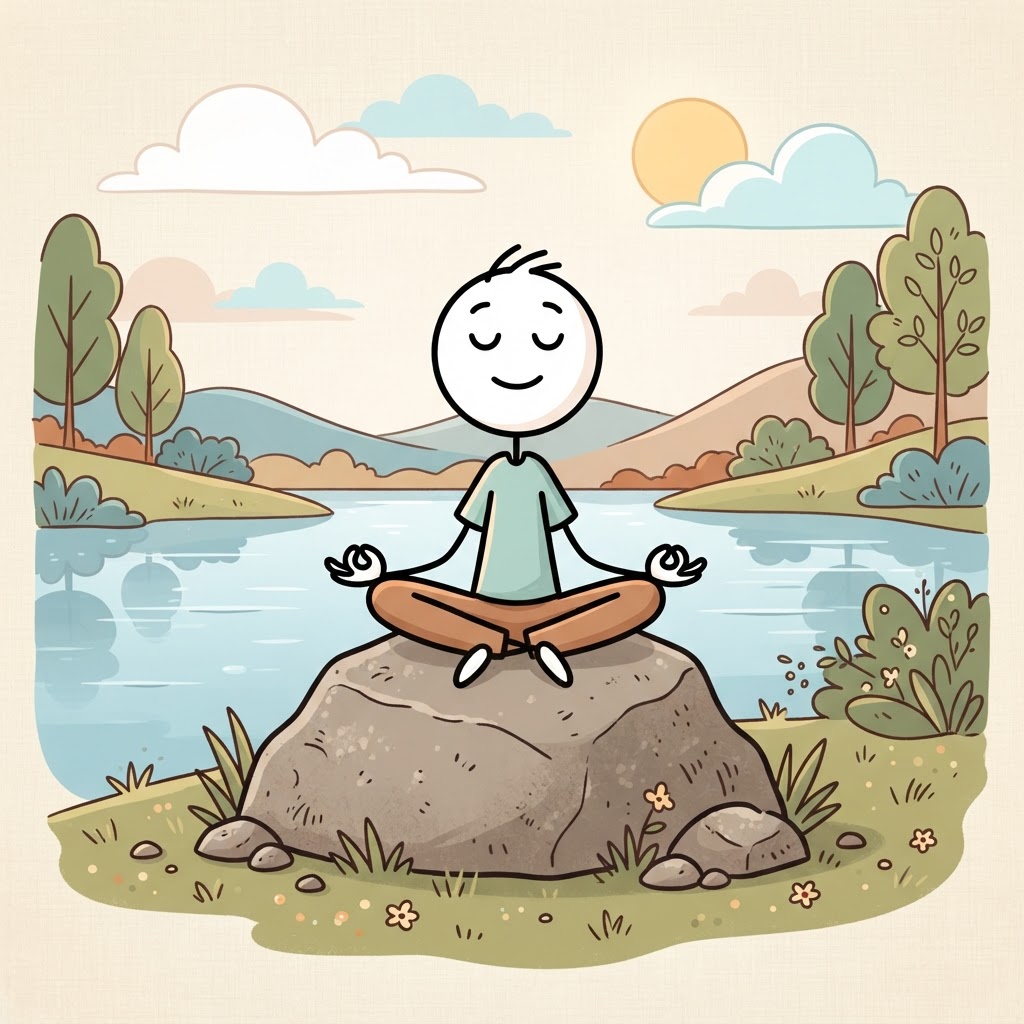 Meditación al aire libre 3