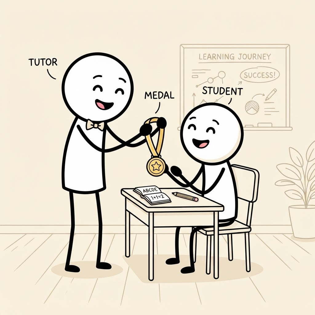 Medalla para el estudiante