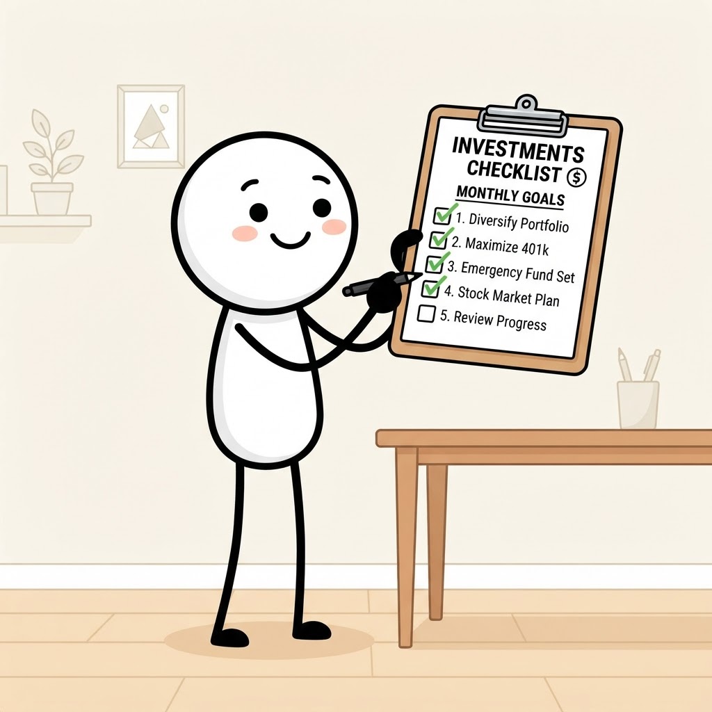 Lista de verificación de inversiones
