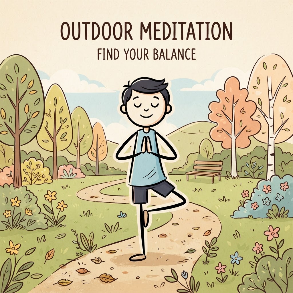 Meditación al aire libre 8