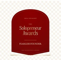 The Solopreneur Awards 2026 - Fearless Founder Finalist