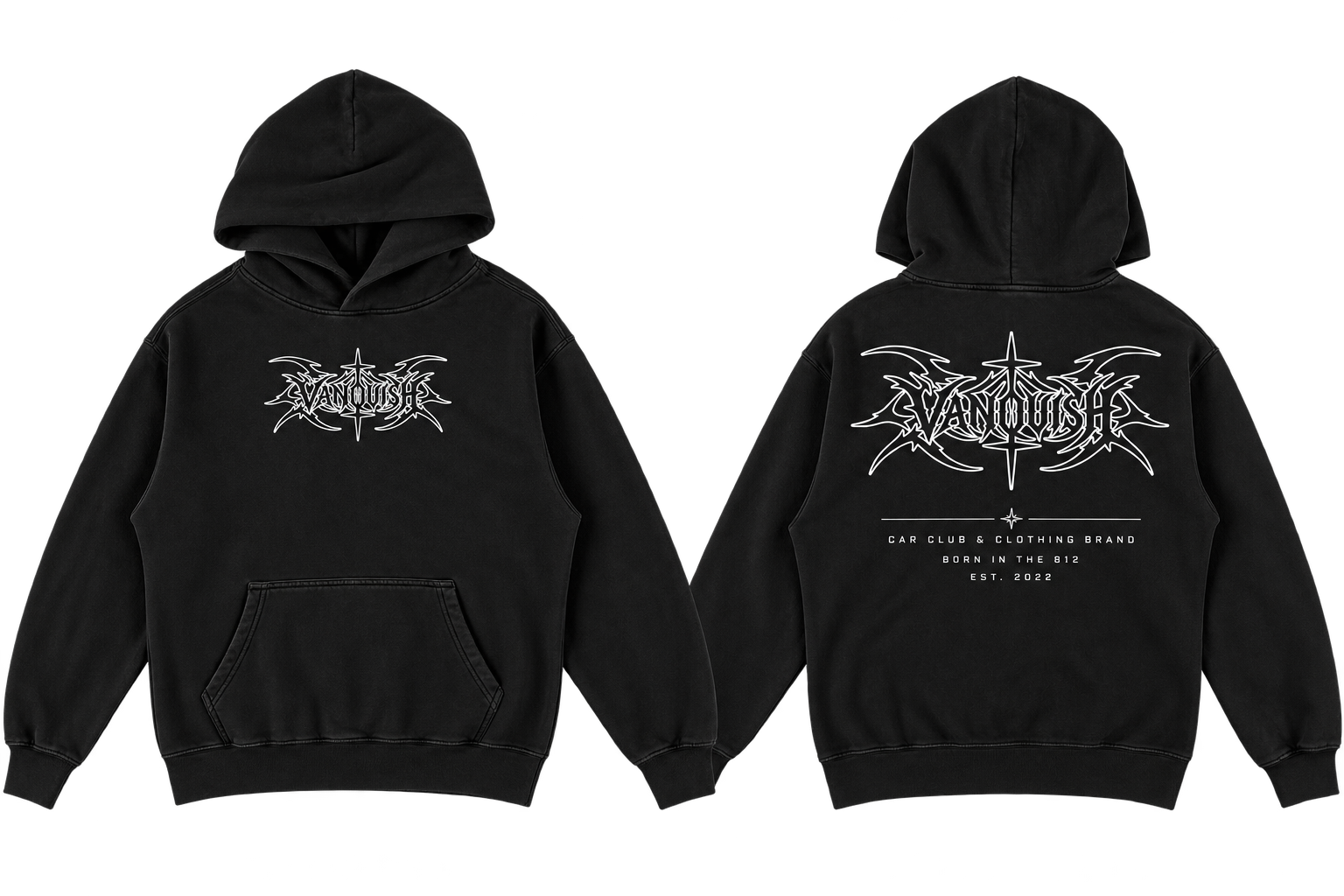 Black Gothic Hoodie