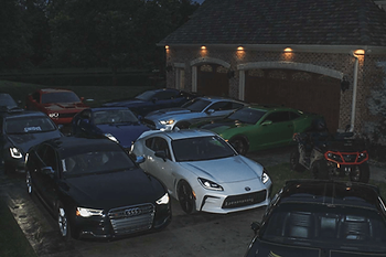 Club meet at dusk