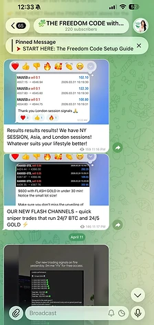 Inside the free trading channel