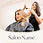 Feed advertisement from the Salon demo campaign, presenting a haircut and styling service with a Book Your Appointment button