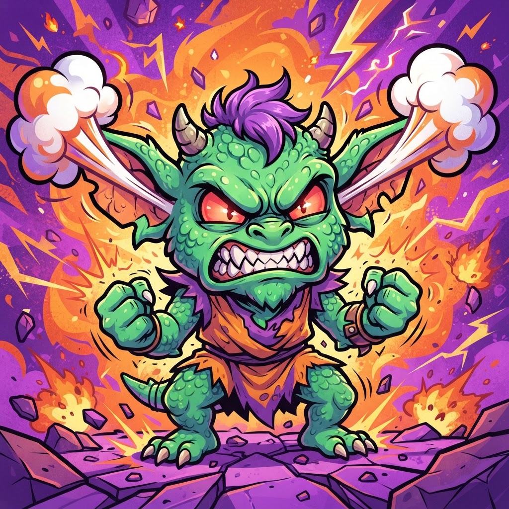Angry Chibi Gremlin