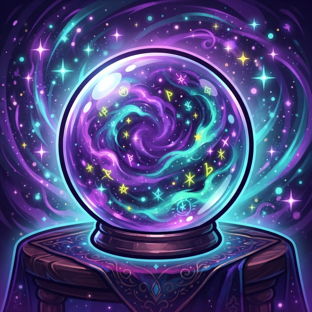 crystal ball emote