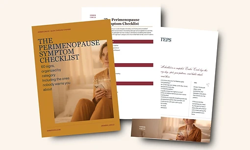 The Perimenopause Symptom Checklist — 60 signs, organized by category