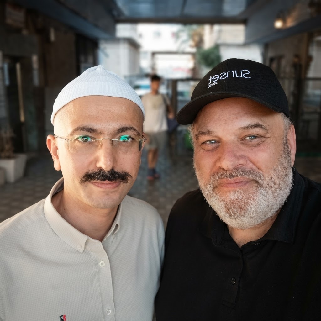 Two friends of the Hall of Wisdom together