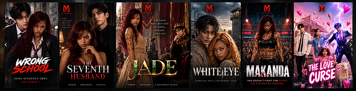Mitango Dramas Originals — Wrong School, The Seventh Husband, Jade, White Eye, Makanda and The Love Curse