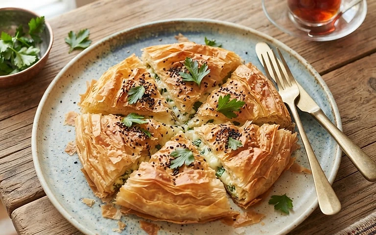 Saray Usulü Peynirli Börek tarifi