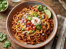 Taco Usulü Spagetti